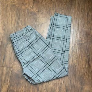 Plaid dress pant